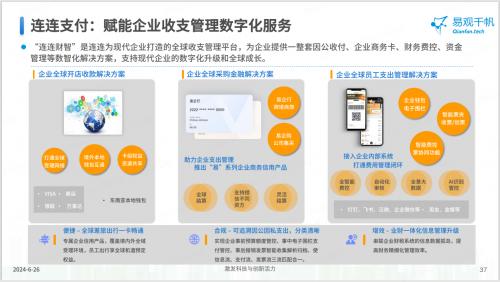 中國第三方支付市場專題分析2024 連連支付位列企業(yè)數(shù)字化服務(wù)第一陣營